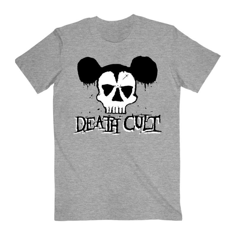 Death Cult Mickey 8323 Heather Grey Tee